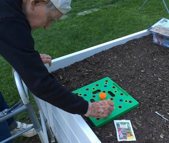 seeding-square Planting Template  Maximum Harvest