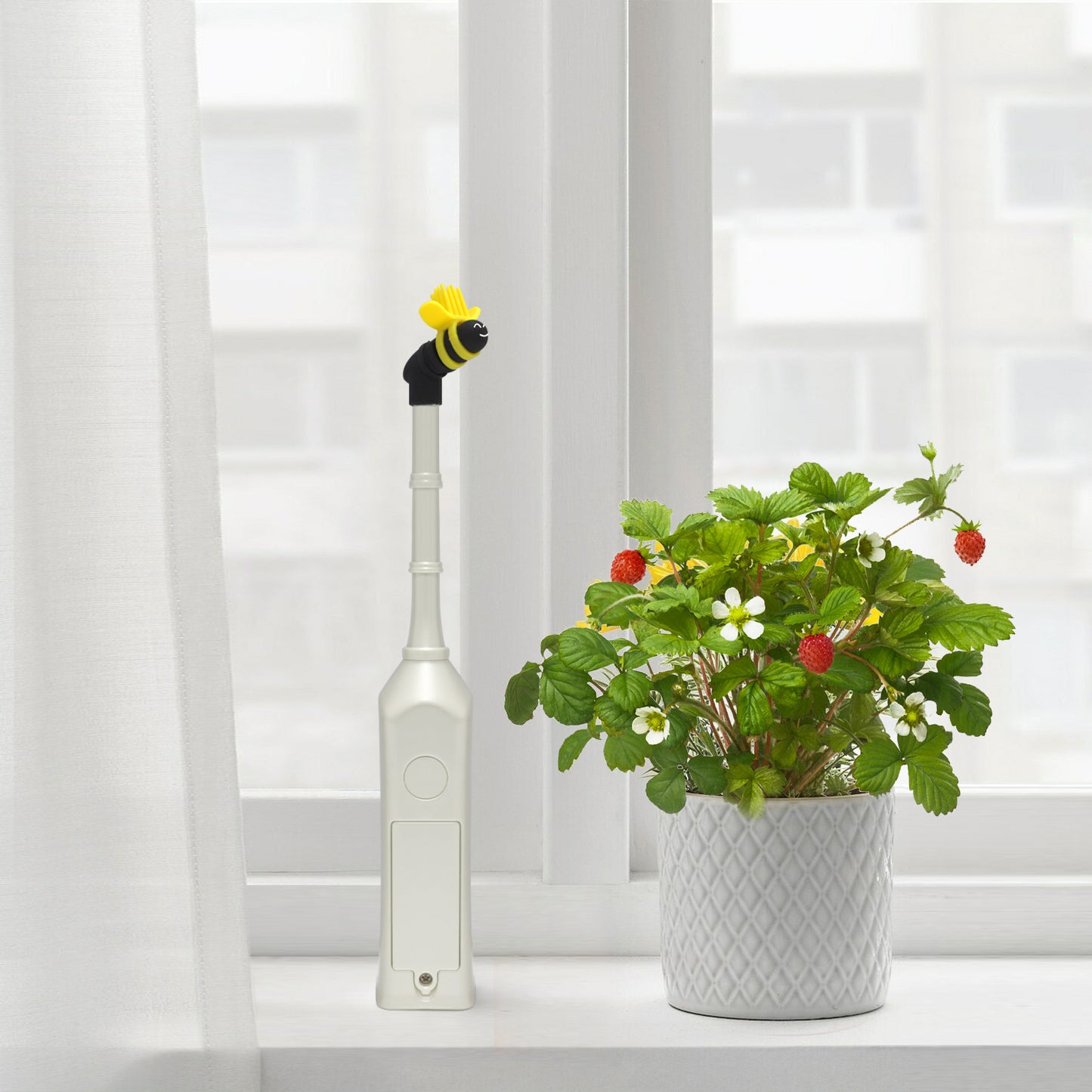 Handheld Pollinator Tool for Vegetable Gardening by Seeding Square