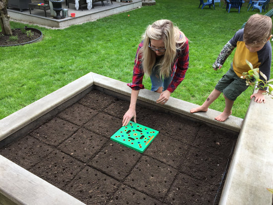 seeding-square Planting Template 