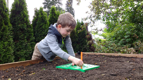 seeding-square Planting Template kids
