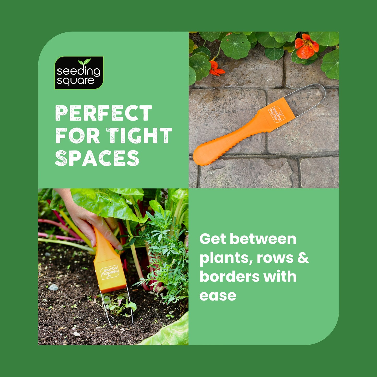 Sneaky Weeder - Handheld Gardening Weeder for precision weeding Vegetable Gardens and Flower Beds